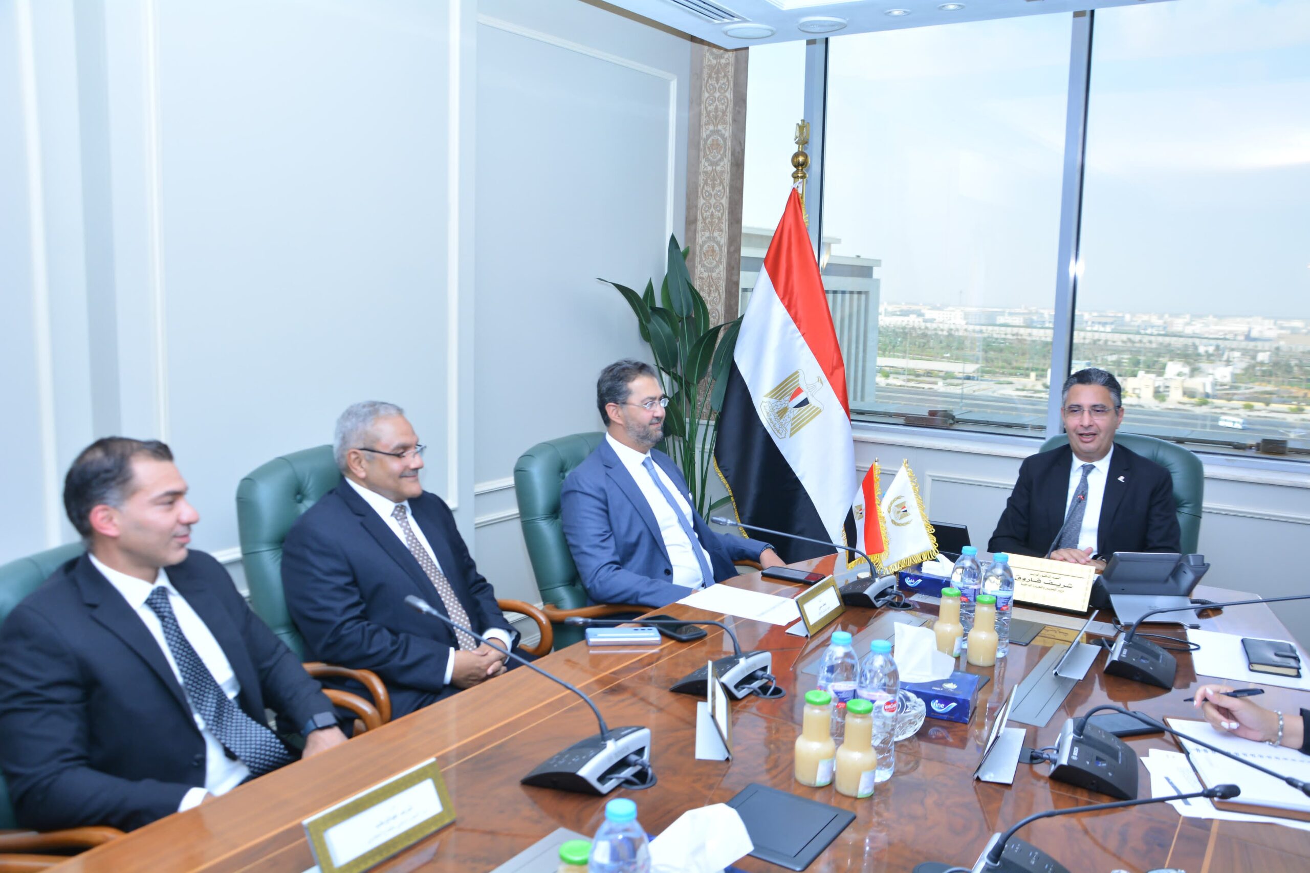 الدكتور / شريف فاروق يجتمع مع شركة SAP “ساب”