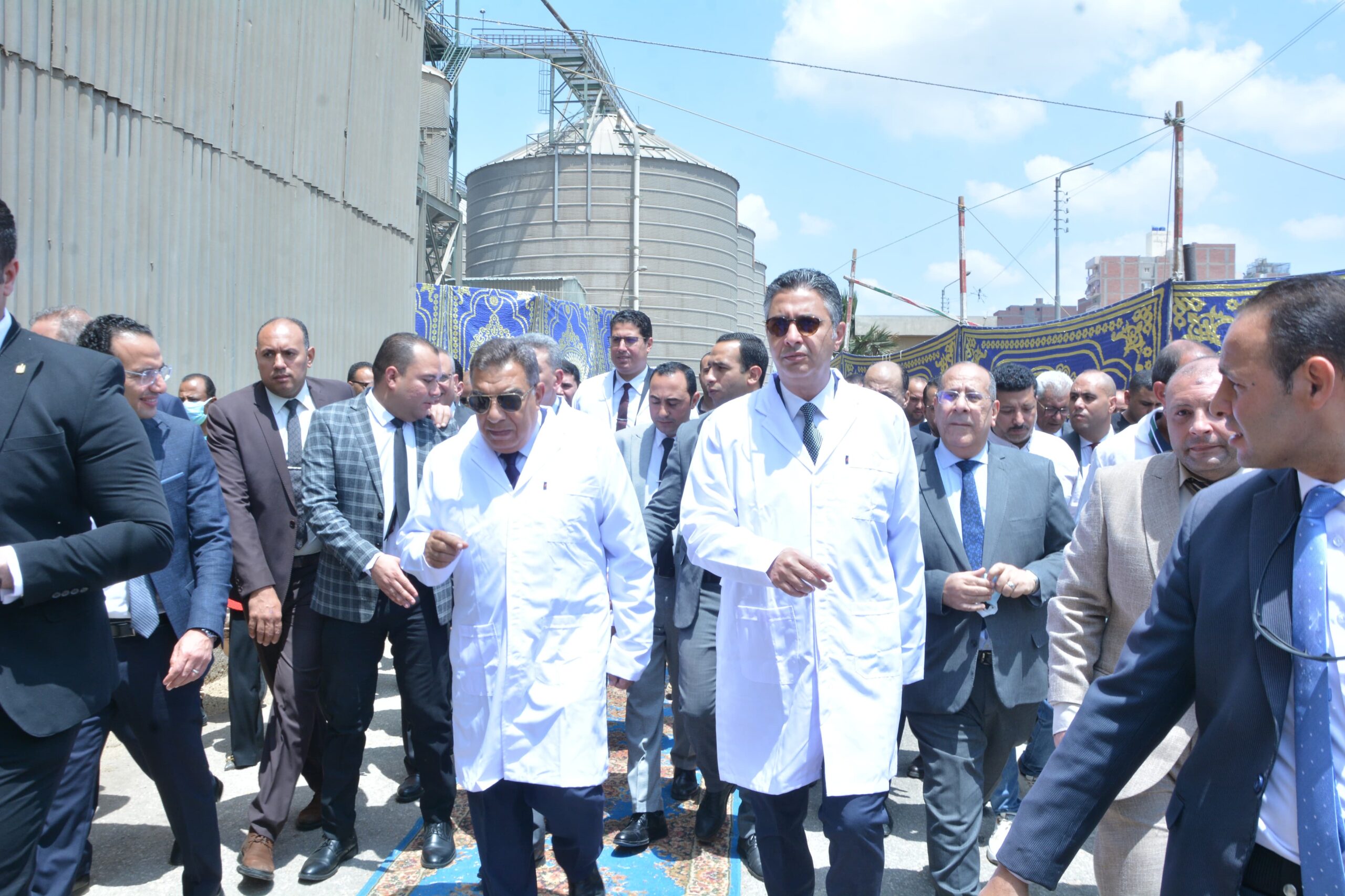 وزير التموين يتفقد عددًا من المنشآت التموينية والمشروعات بالدقهلية