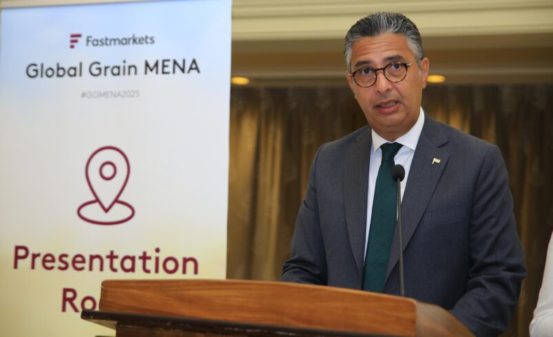 وزير التموين يشارك في افتتاح مؤتمر “Global Grain MENA”