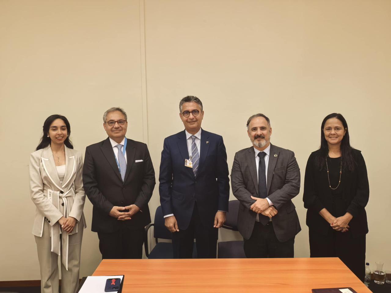 وزير التموين يلتقي مديرة المعهد الوطني للمترولوجيا والجودة بالبرازيل
