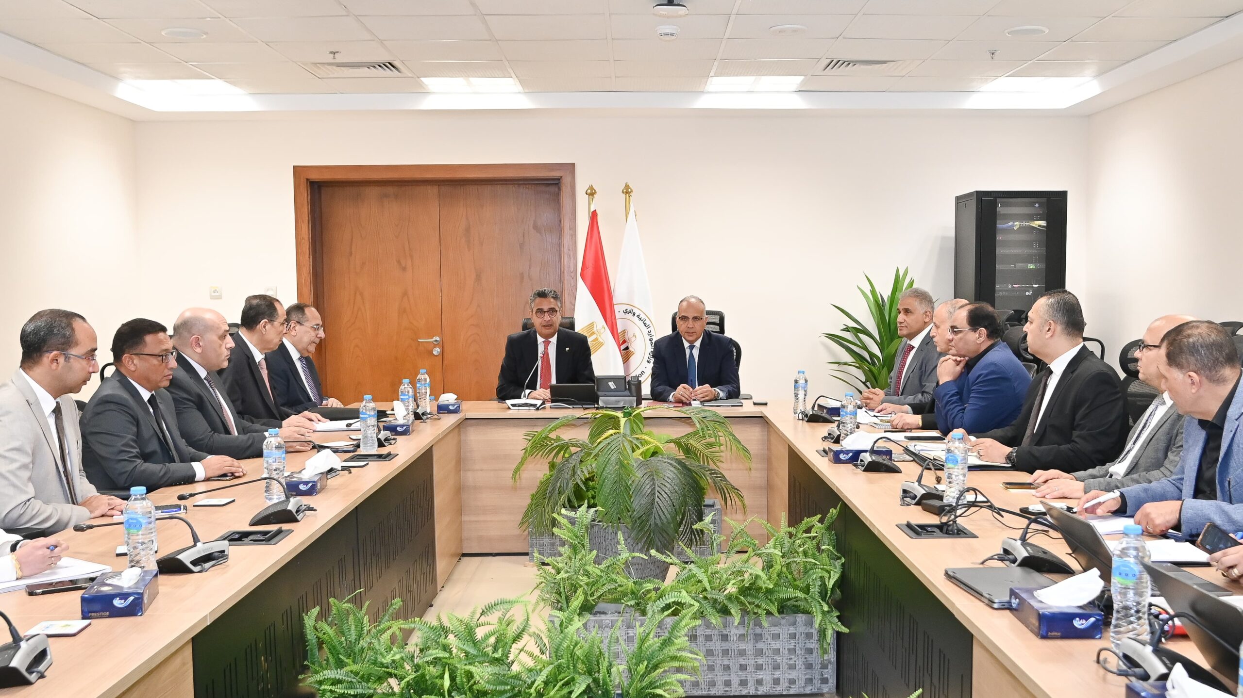 بيان صحفي صادر عن وزارة الموارد المائية والري، و وزارة التموين والتجارة الداخلية